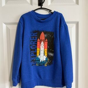 Cat & Jack Blue Graphic Sweatshirt